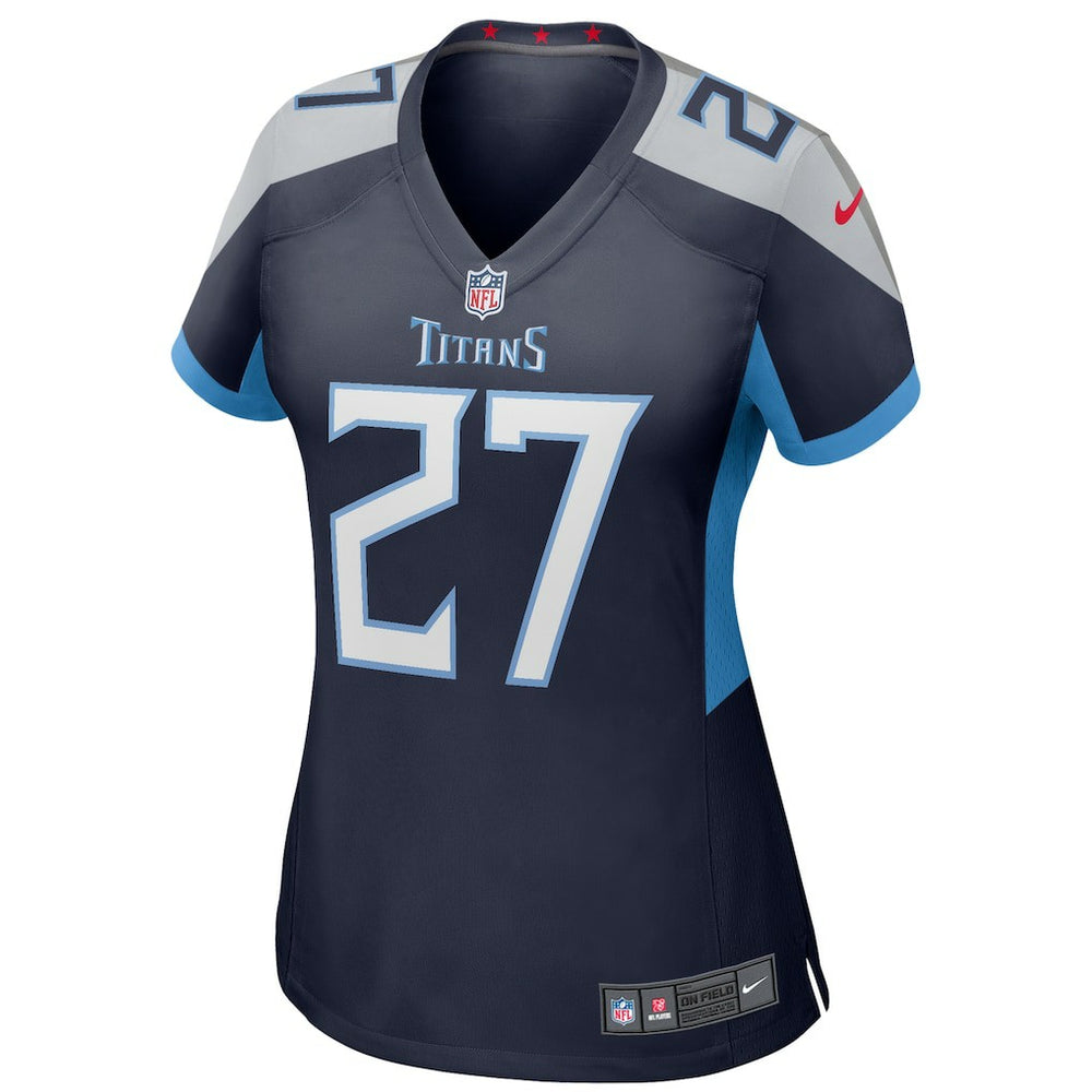 Eddie George Tennessee Titans Women's Game Retired Player Jersey Navy | Nike for Sale