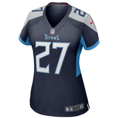 Eddie George Tennessee Titans Women's Game Retired Player Jersey Navy | Nike for Sale
