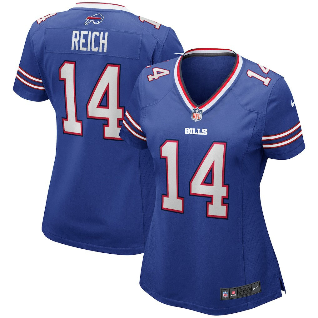Frank Reich Buffalo Bills Women's Game Retired Player Jersey Royal | Nike for Sale