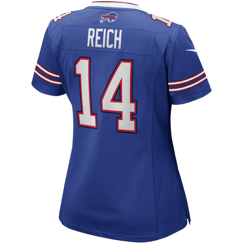 Frank Reich Buffalo Bills Women's Game Retired Player Jersey Royal | Nike for Sale