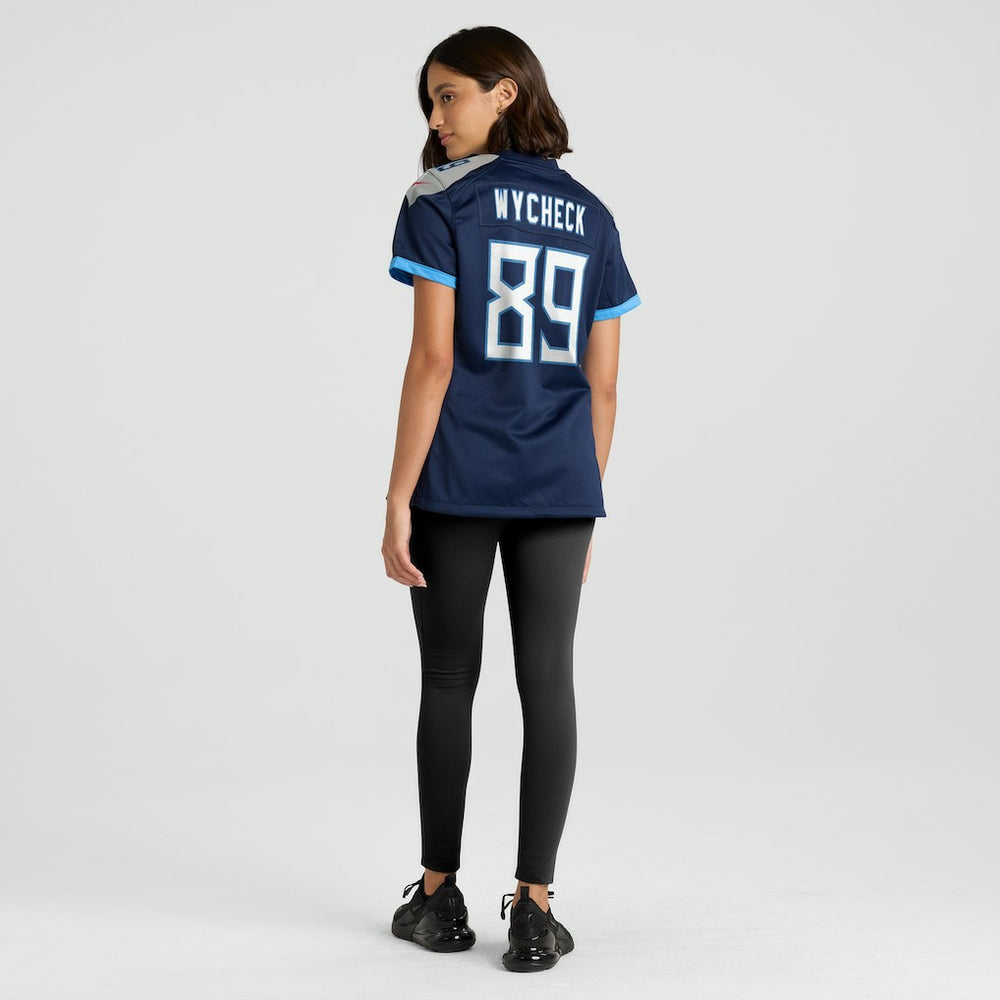 Frank Wycheck Tennessee Titans Women's Game Retired Player Jersey Navy | Nike for Sale