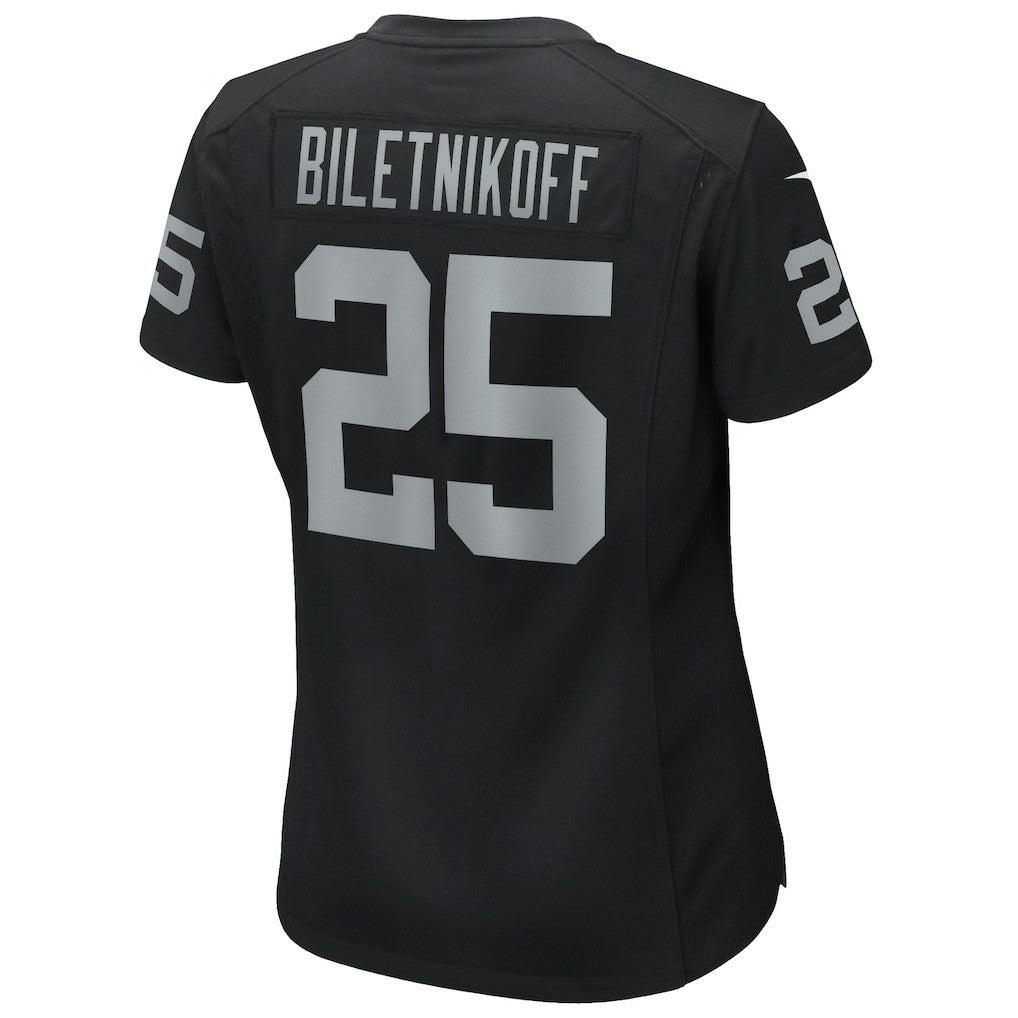 Fred Biletnikoff Las Vegas Raiders Women's Game Retired Player Jersey Black | Nike for Sale
