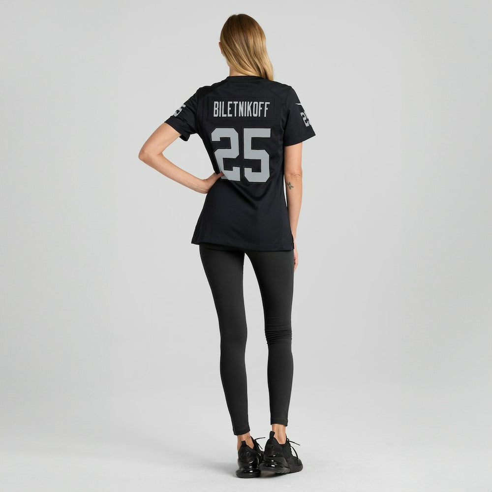 Fred Biletnikoff Las Vegas Raiders Women's Game Retired Player Jersey Black | Nike for Sale