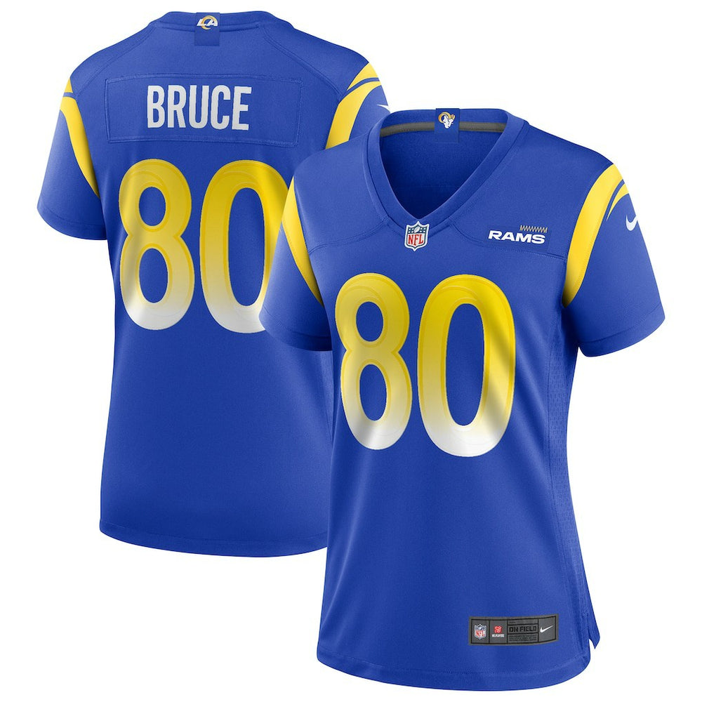 Isaac Bruce Los Angeles Rams Women's Game Retired Player Jersey Royal | Nike for Sale