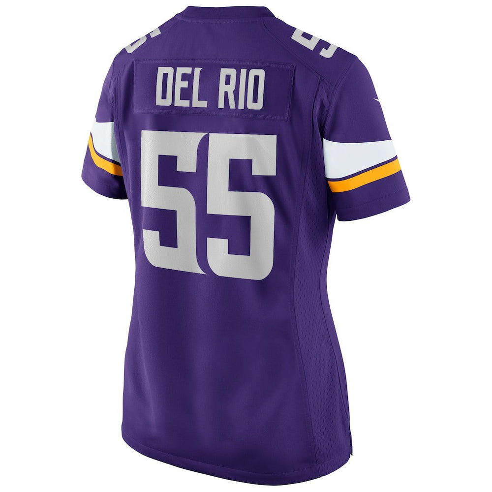 Jack Del Rio Minnesota Vikings Women's Game Retired Player Jersey Purple | Nike for Sale