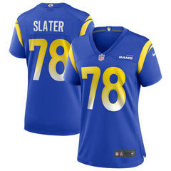 Jackie Slater Los Angeles Rams Women's Game Retired Player Jersey Royal | Nike for Sale