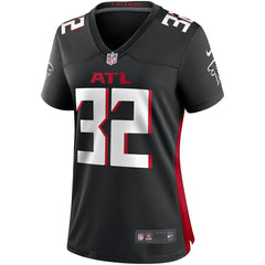 Jamal Anderson Atlanta Falcons Women's Game Retired Player Jersey Black | Nike for Sale