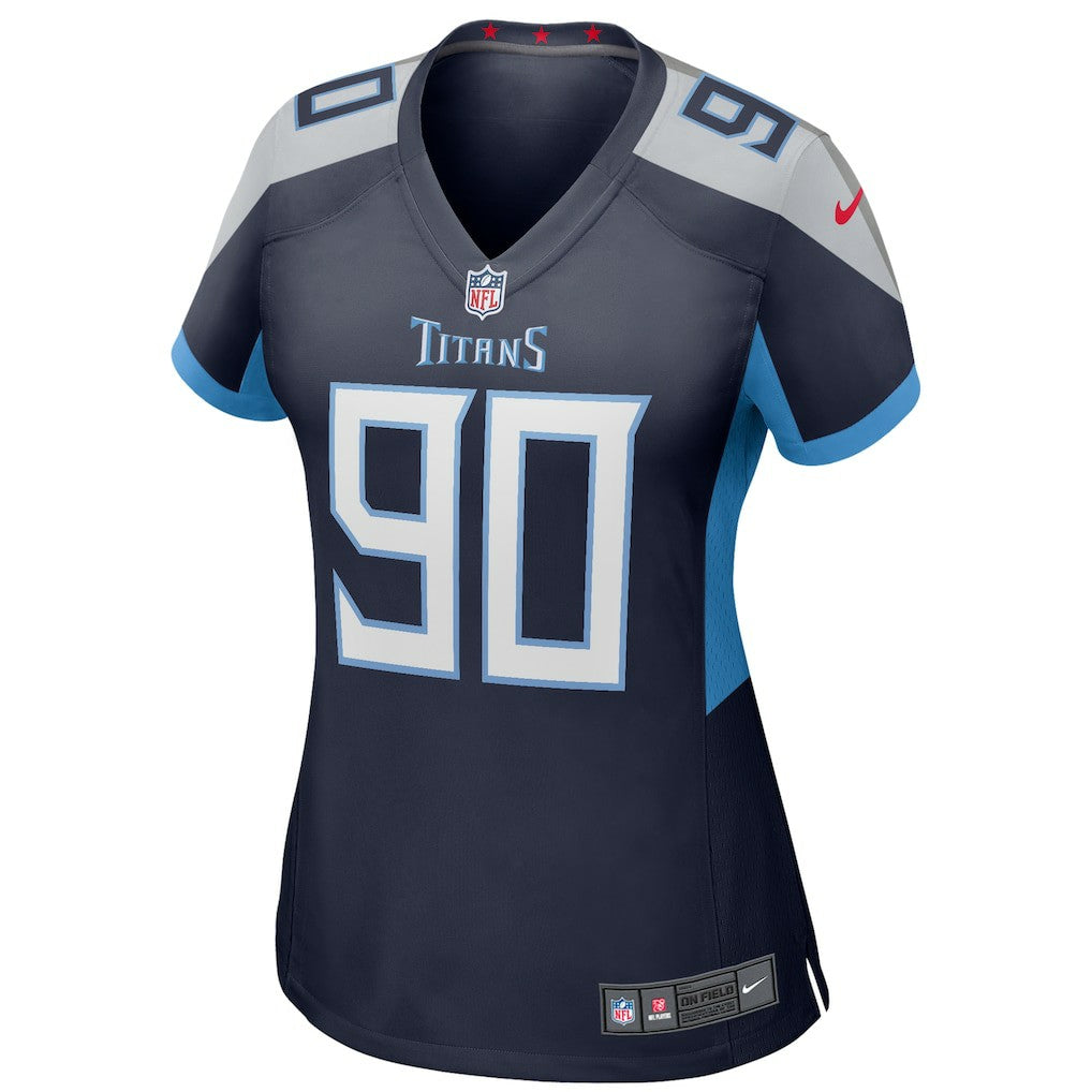 Jevon Kearse Tennessee Titans Women's Game Retired Player Jersey Navy | Nike for Sale