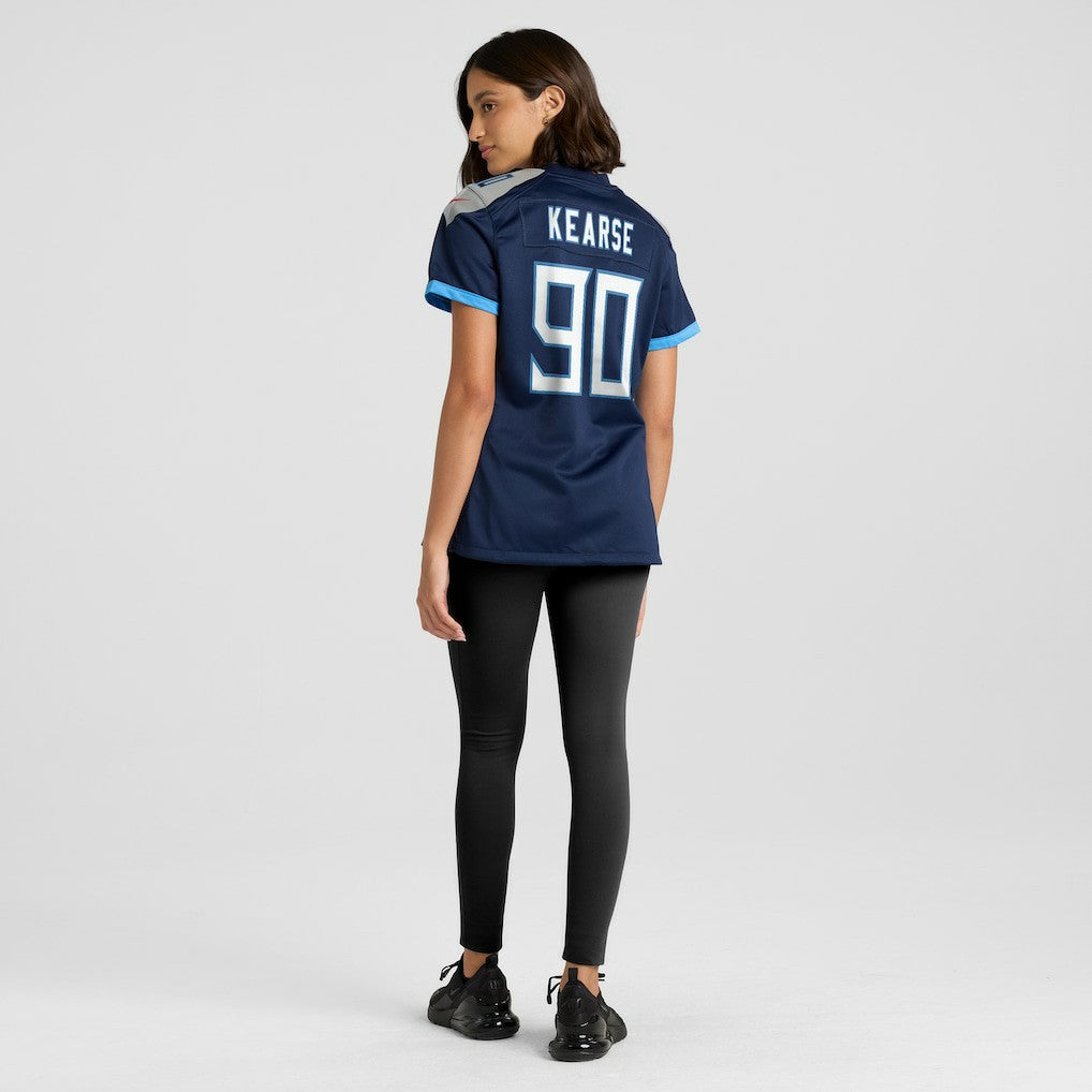 Jevon Kearse Tennessee Titans Women's Game Retired Player Jersey Navy | Nike for Sale
