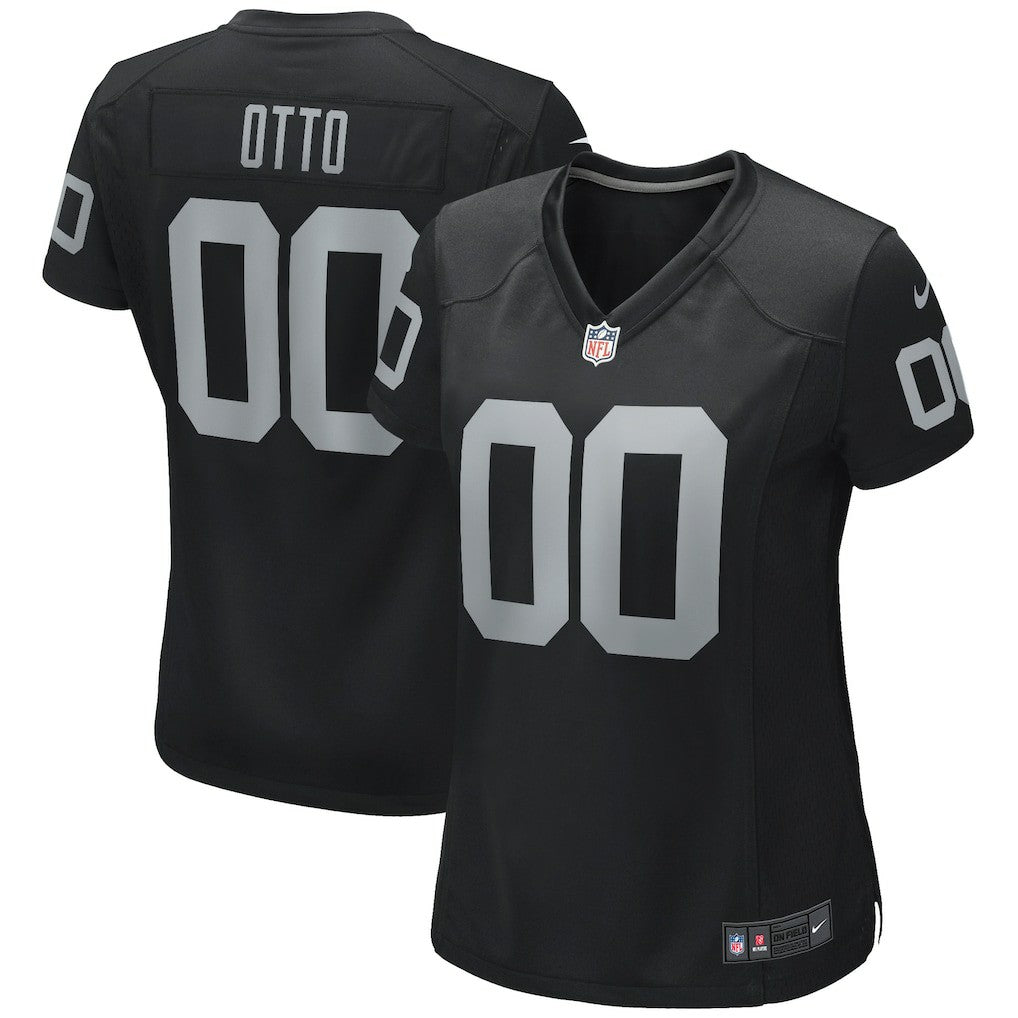 Jim Otto Las Vegas Raiders Women's Game Retired Player Jersey Black | Nike for Sale