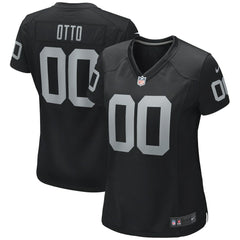 Jim Otto Las Vegas Raiders Women's Game Retired Player Jersey Black | Nike for Sale