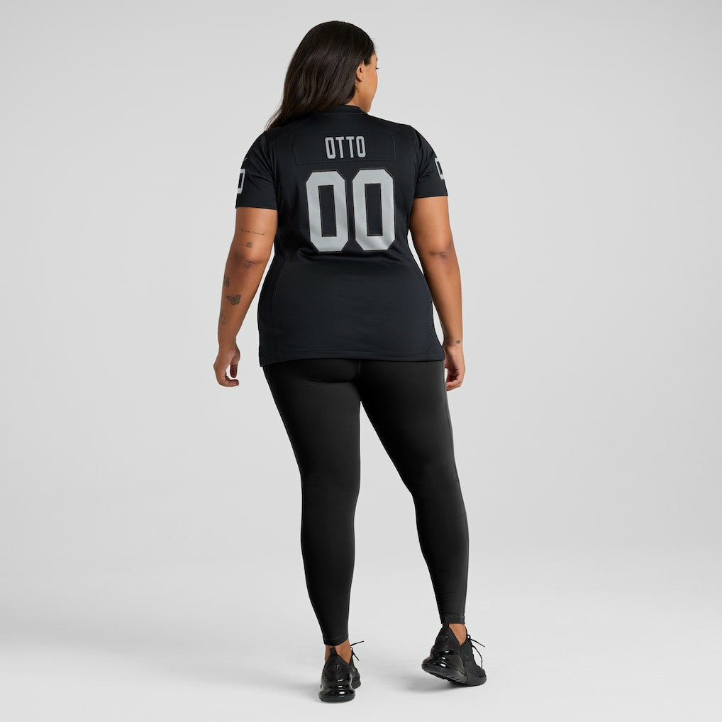 Jim Otto Las Vegas Raiders Women's Game Retired Player Jersey Black | Nike for Sale