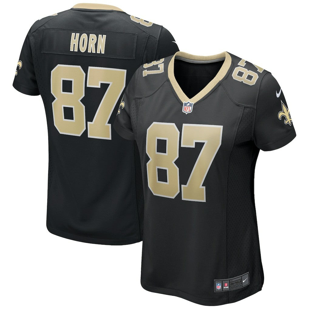 Joe Horn New Orleans Saints Women's Game Retired Player Jersey Black | Nike for Sale