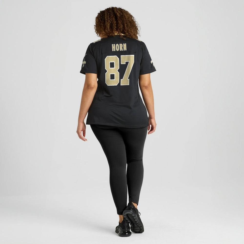 Joe Horn New Orleans Saints Women's Game Retired Player Jersey Black | Nike for Sale
