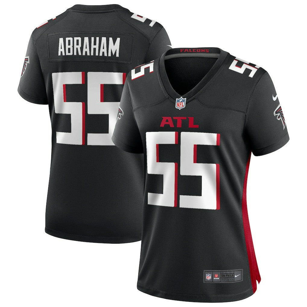 John Abraham Atlanta Falcons Women's Game Retired Player Jersey Black | Nike for Sale