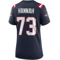 John Hannah New England Patriots Women's Game Retired Player Jersey Navy | Nike for Sale