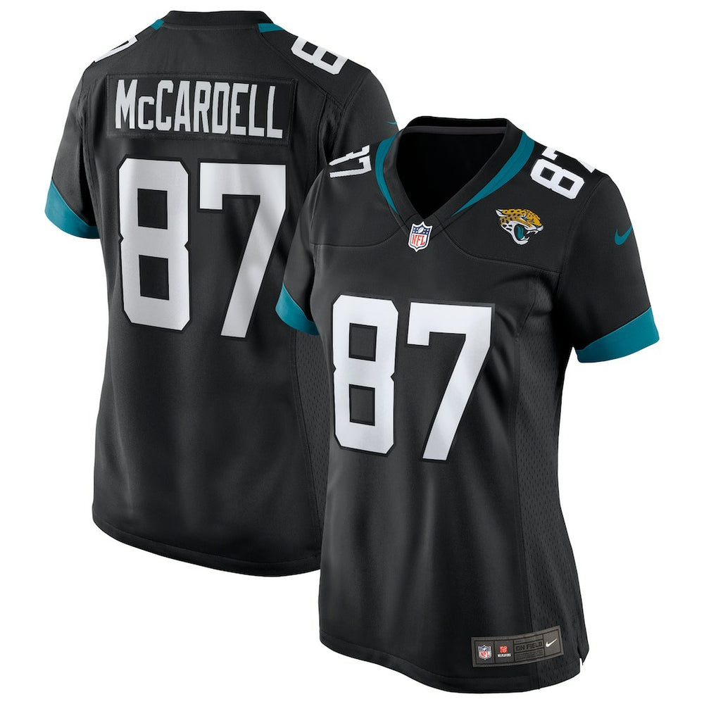 Keenan McCardell Jacksonville Jaguars Women's Game Retired Player Jersey Black | Nike for Sale