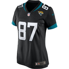 Keenan McCardell Jacksonville Jaguars Women's Game Retired Player Jersey Black | Nike for Sale