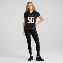 Keith Brooking Atlanta Falcons Women's Game Retired Player Jersey Black | Nike for Sale