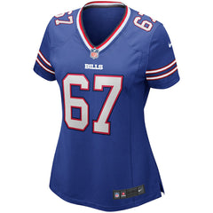 Kent Hull Buffalo Bills Women's Game Retired Player Jersey Royal | Nike for Sale