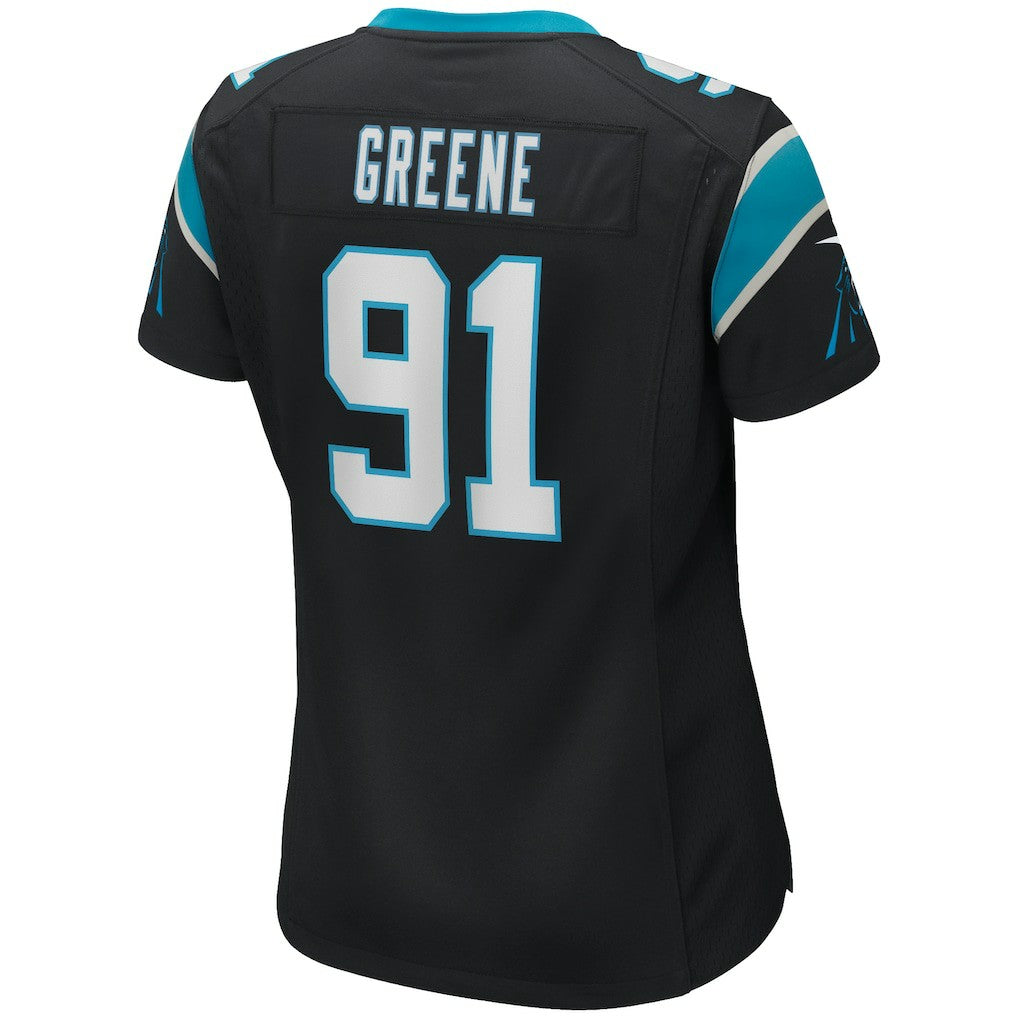 Kevin Greene Carolina Panthers Women's Game Retired Player Jersey Black | Nike for Sale