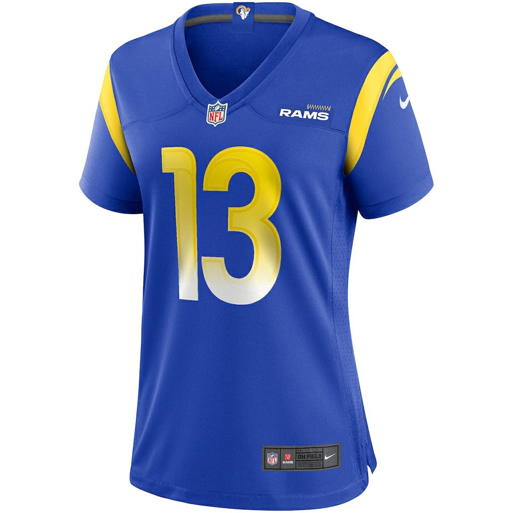 Kurt Warner Los Angeles Rams Women's Game Retired Player Jersey Royal | Nike for Sale