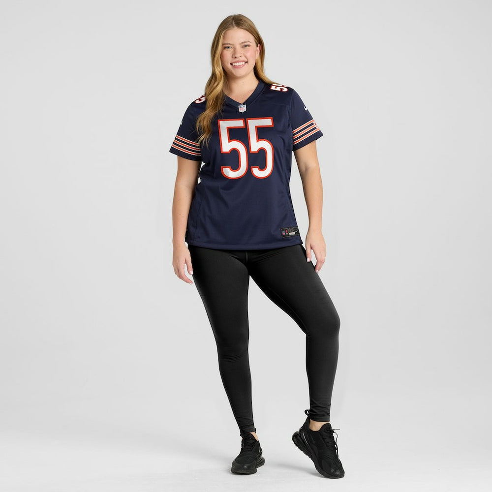 Lance Briggs Chicago Bears Women's Game Retired Player Jersey Navy | Nike for Sale