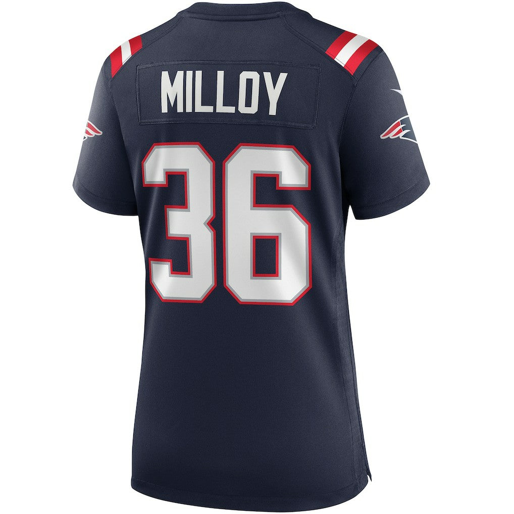 Lawyer Milloy New England Patriots Women's Game Retired Player Jersey Navy | Nike for Sale