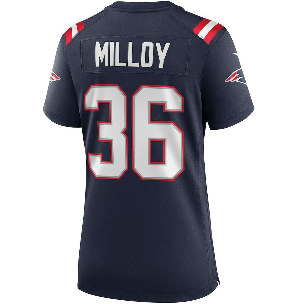 Lawyer Milloy New England Patriots Women's Game Retired Player Jersey Navy | Nike for Sale