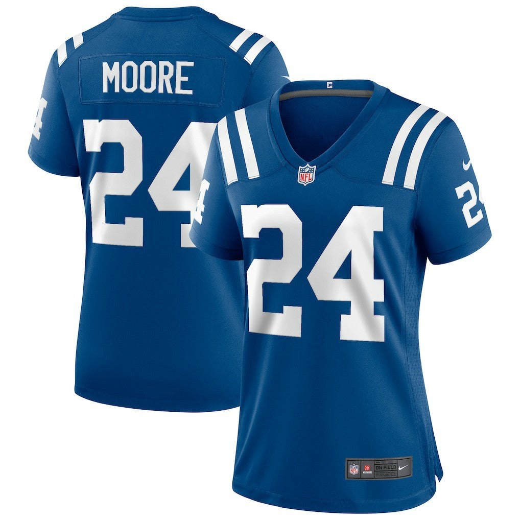 Lenny Moore Indianapolis Colts Women's Game Retired Player Jersey Royal | Nike for Sale
