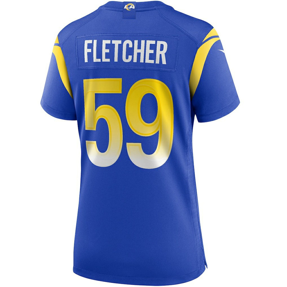 London Fletcher Los Angeles Rams Women's Game Retired Player Jersey Royal | Nike for Sale
