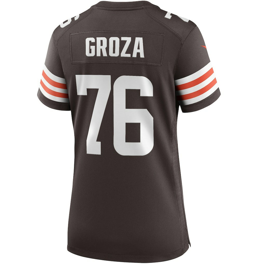 Lou Groza Cleveland Browns Women's Game Retired Player Jersey Brown | Nike for Sale