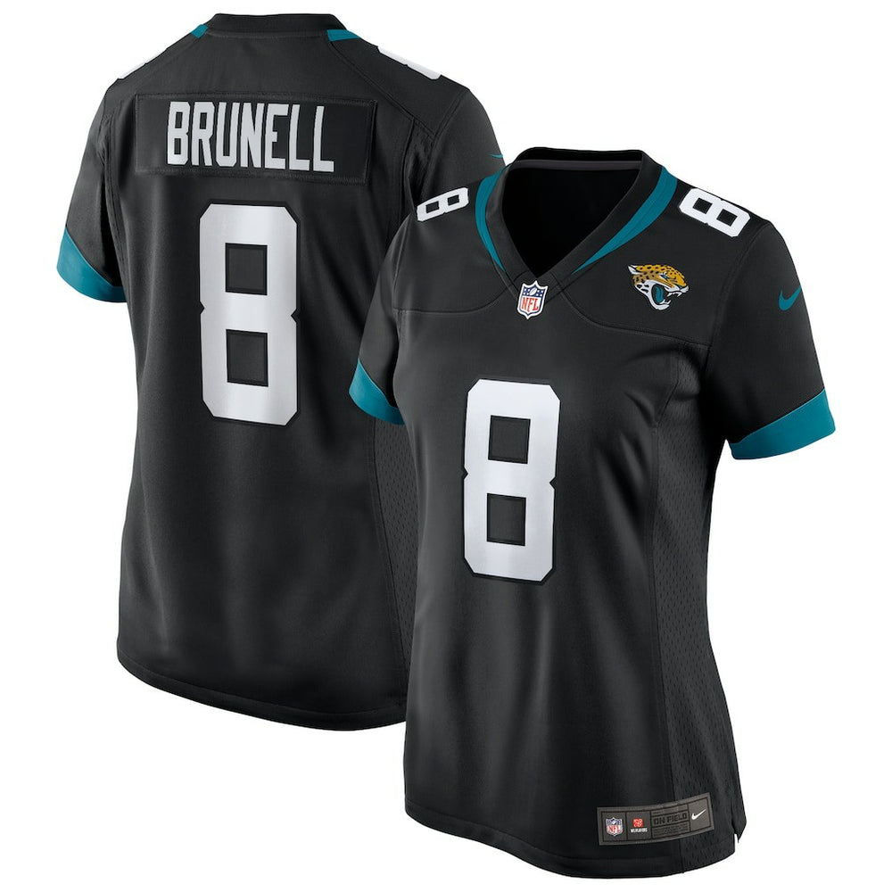 Mark Brunell Jacksonville Jaguars Women's Game Retired Player Jersey Black | Nike for Sale