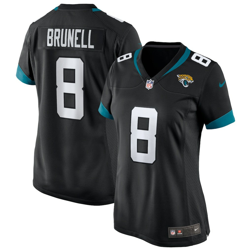 Mark Brunell Jacksonville Jaguars Women's Game Retired Player Jersey Black | Nike for Sale