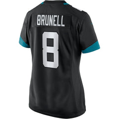 Mark Brunell Jacksonville Jaguars Women's Game Retired Player Jersey Black | Nike for Sale