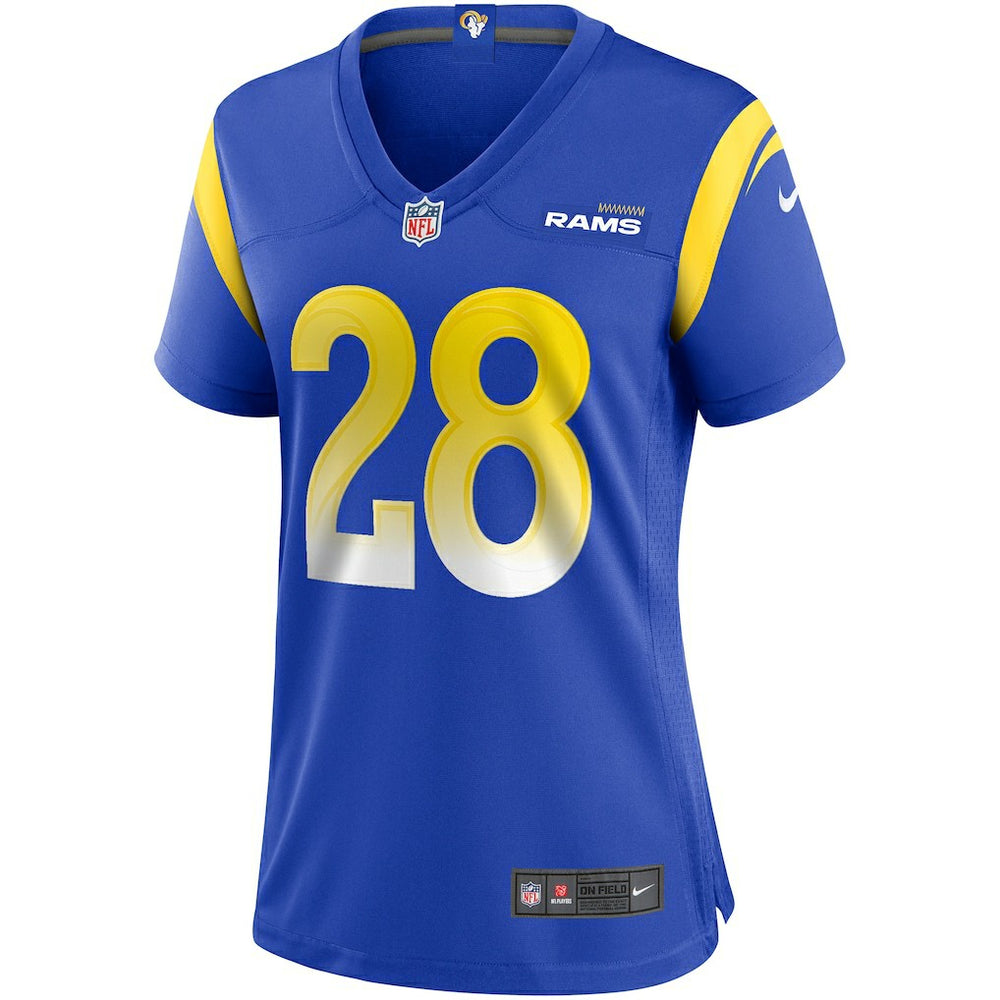 Marshall Faulk Los Angeles Rams Women's Game Retired Player Jersey Royal | Nike for Sale