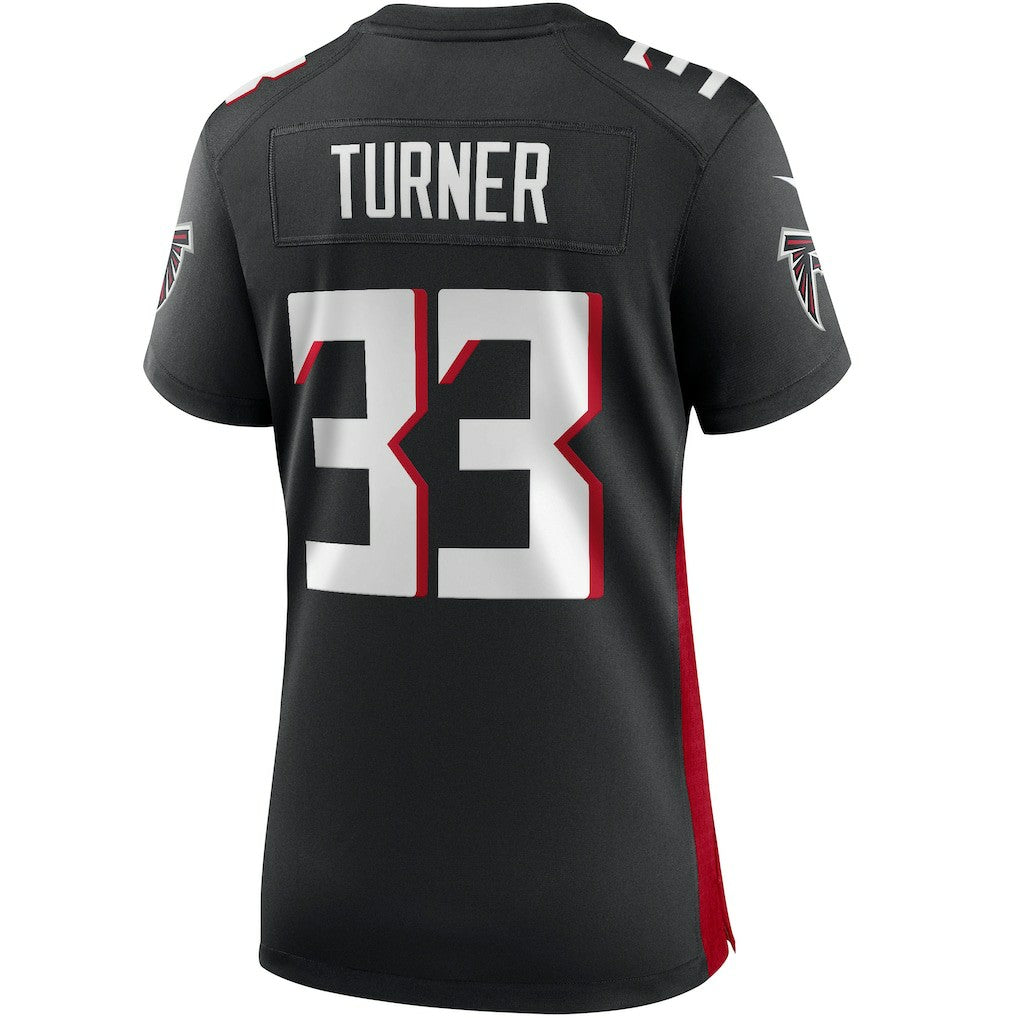 Michael Turner Atlanta Falcons Women's Game Retired Player Jersey Black | Nike for Sale