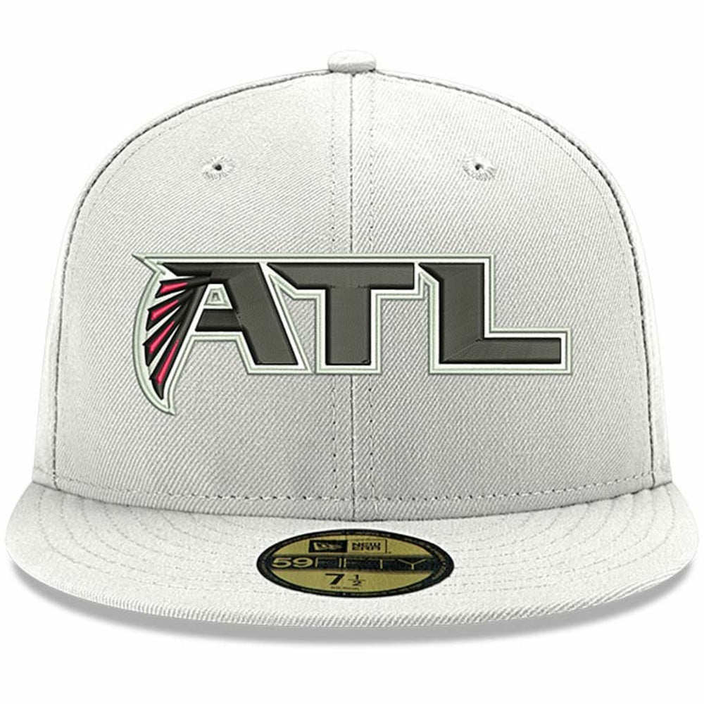Atlanta Falcons New Era Omaha ATL 59FIFTY Fitted Hat White | NFL