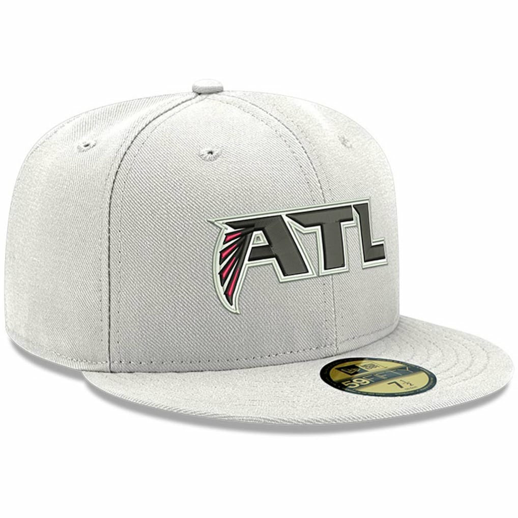 Atlanta Falcons New Era Omaha ATL 59FIFTY Fitted Hat White | NFL