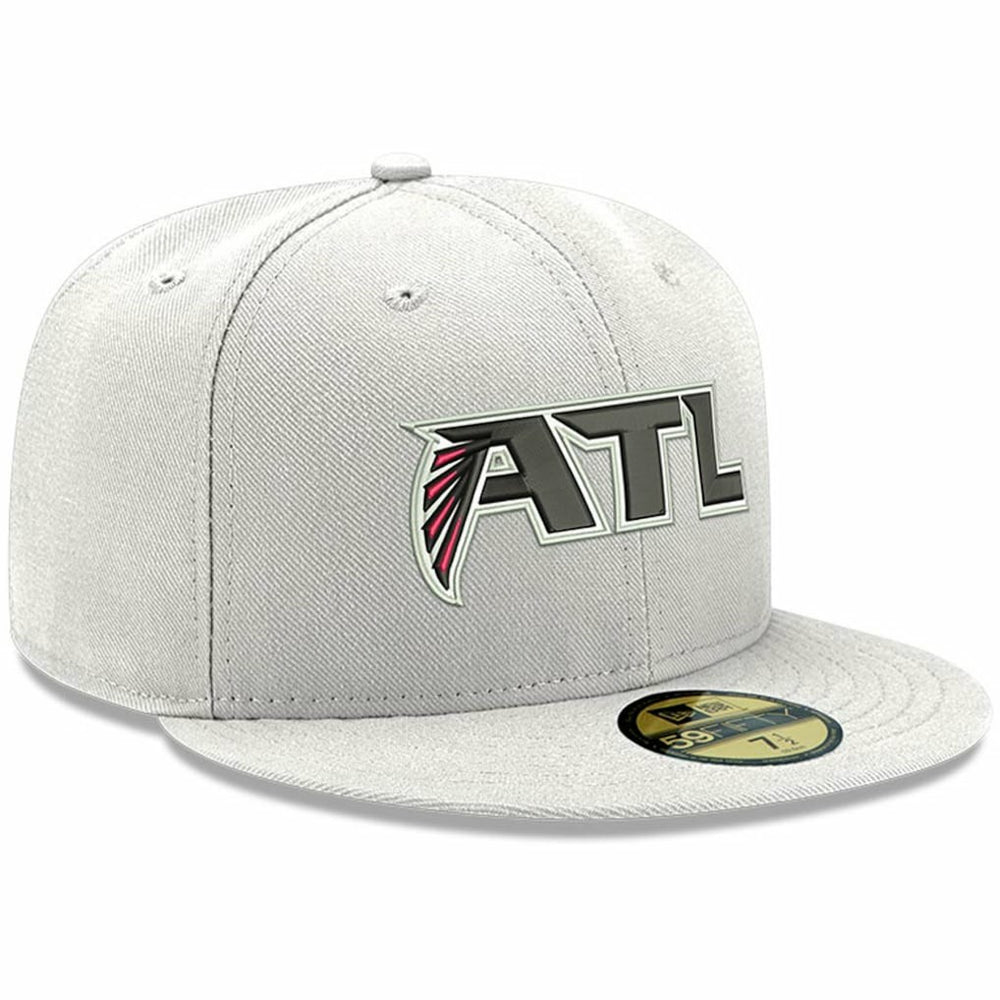 Atlanta Falcons New Era Omaha ATL 59FIFTY Fitted Hat White | NFL