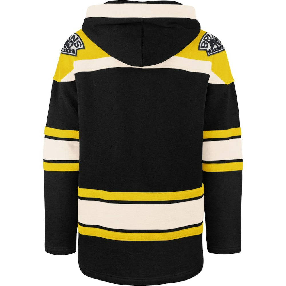 Boston Bruins '47 Superior Lacer Hoodie - Black - NHL