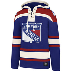New York Rangers '47 Superior Lacer Hoodie - Blue - NHL