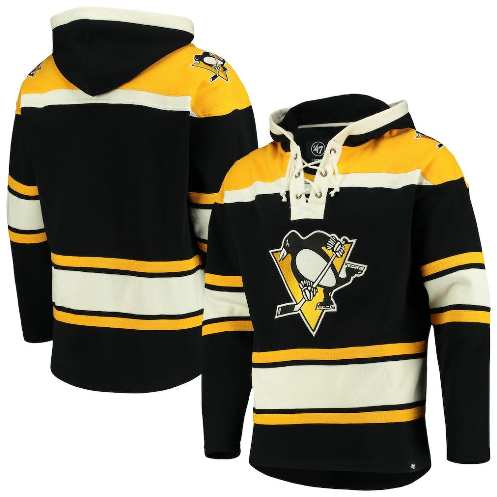 Pittsburgh Penguins '47 Superior Lacer Hoodie - Black - NHL