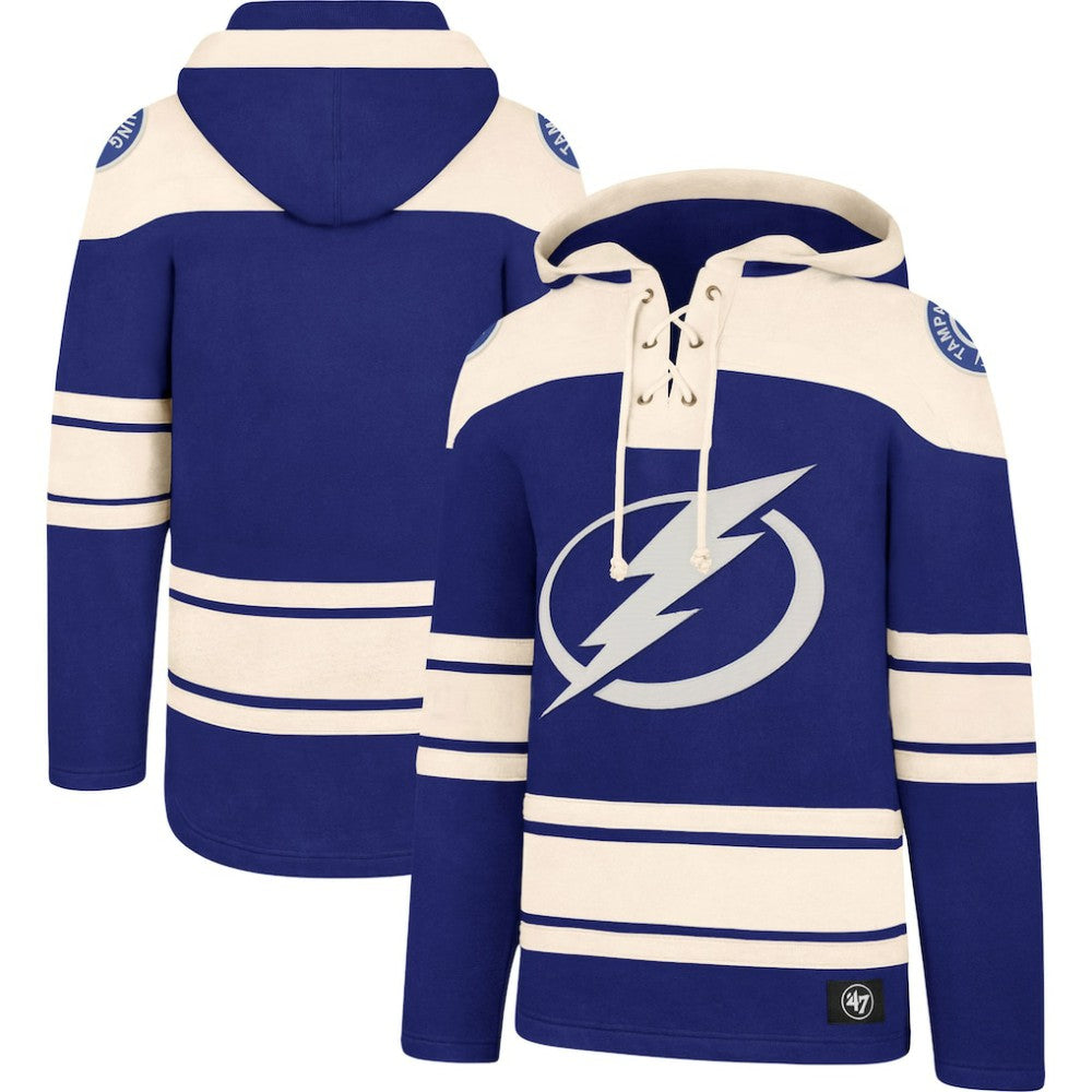 Tampa Bay Lightning '47 Superior Lacer Hoodie - Blue - NHL
