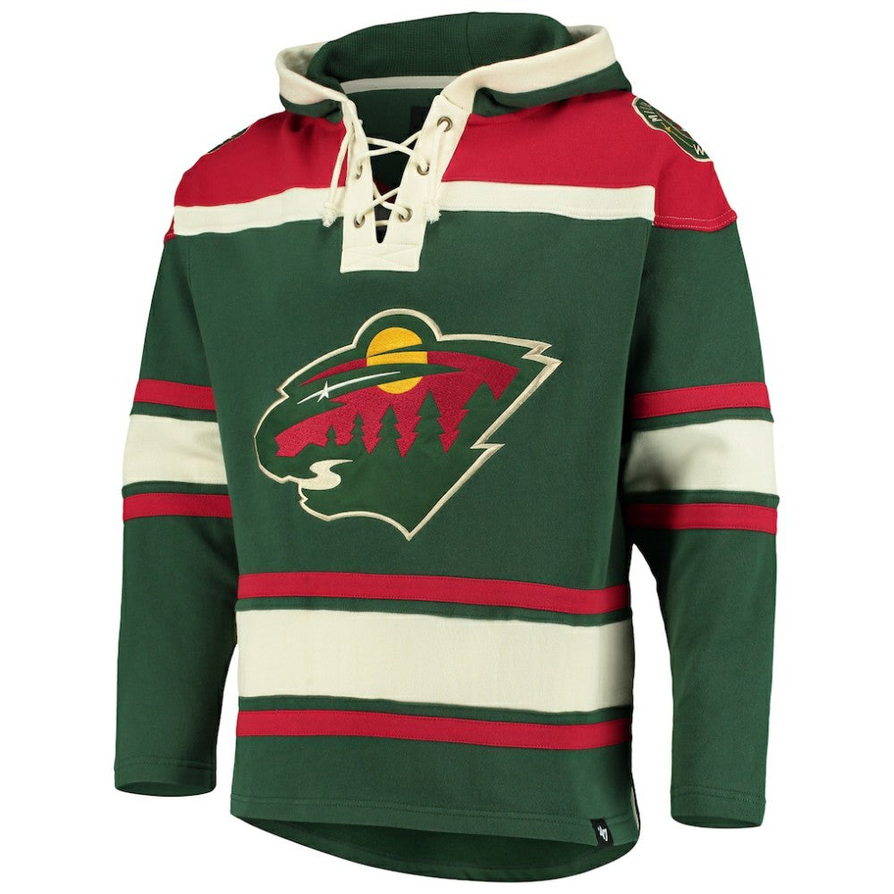 Minnesota Wild '47 Superior Lacer Hoodie - Green - NHL