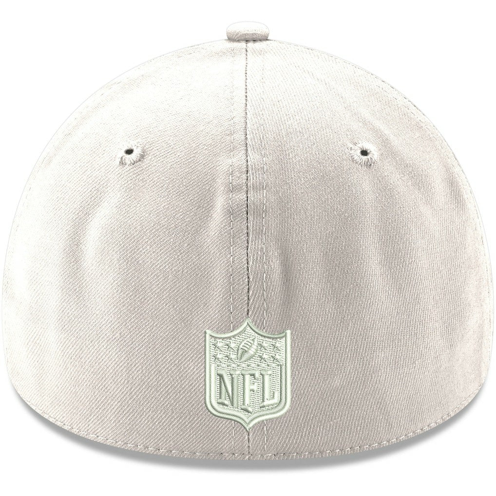 Los Angeles Rams New Era LA Logo Iced II 39THIRTY Flex Hat White | NFL