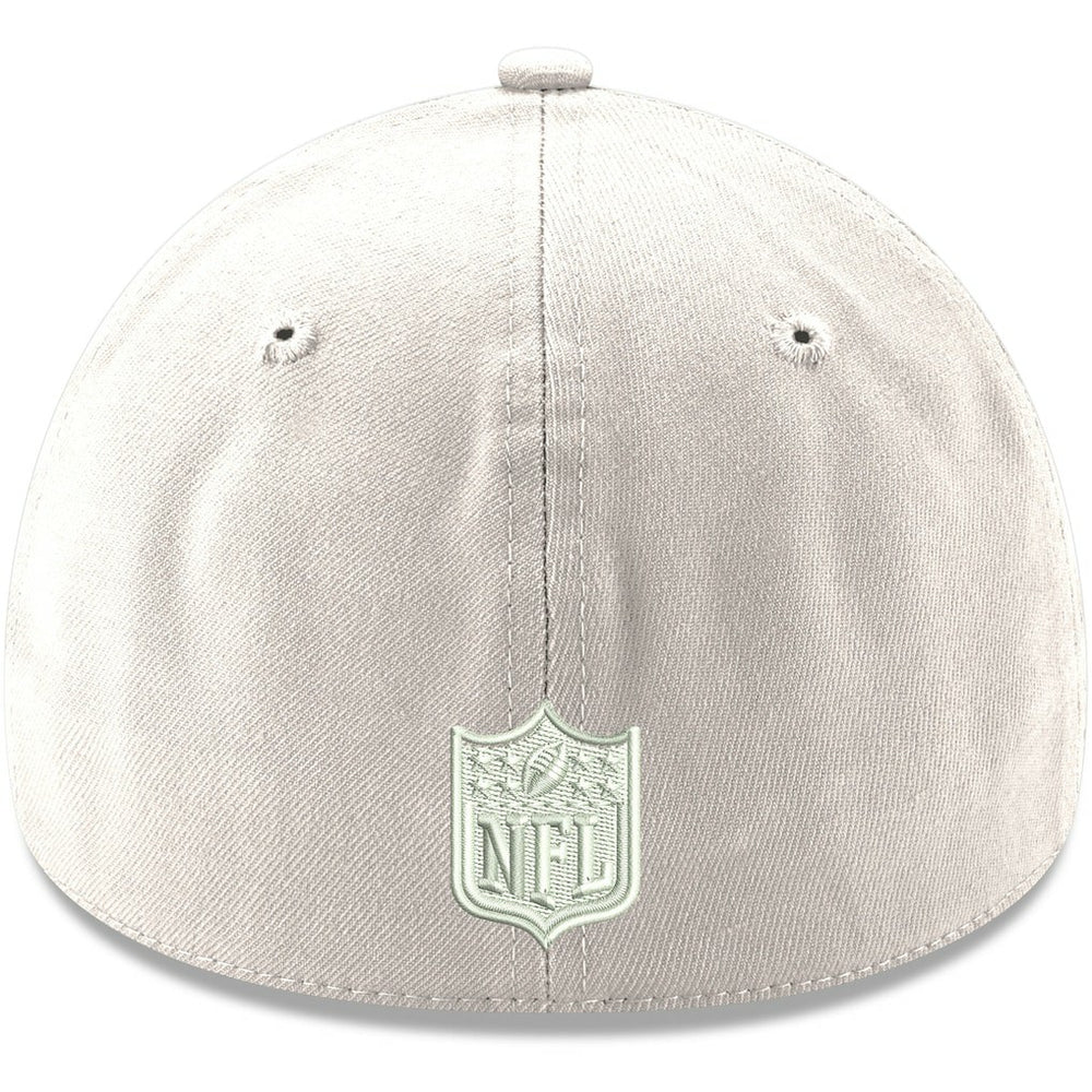 Los Angeles Rams New Era LA Logo Iced II 39THIRTY Flex Hat White | NFL