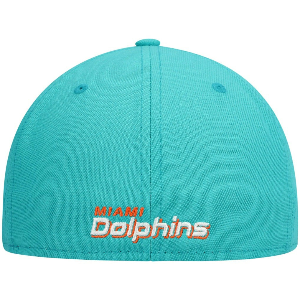 Miami Dolphins New Era Omaha 59FIFTY Fitted Hat Aqua | NFL