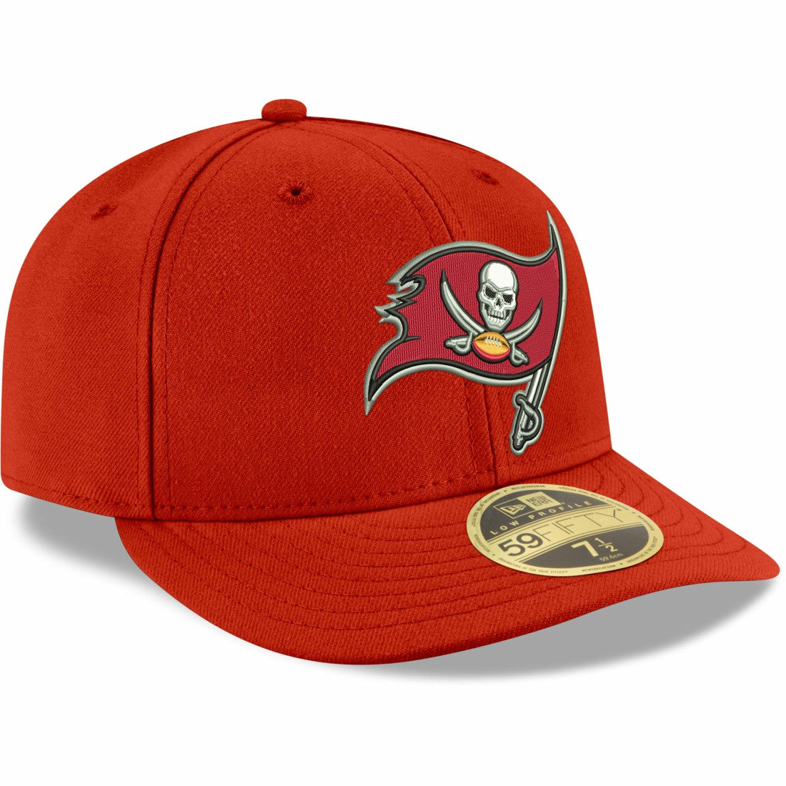 Tampa Bay Buccaneers New Era Omaha Low Profile 59FIFTY Fitted Team Hat Red | NFL