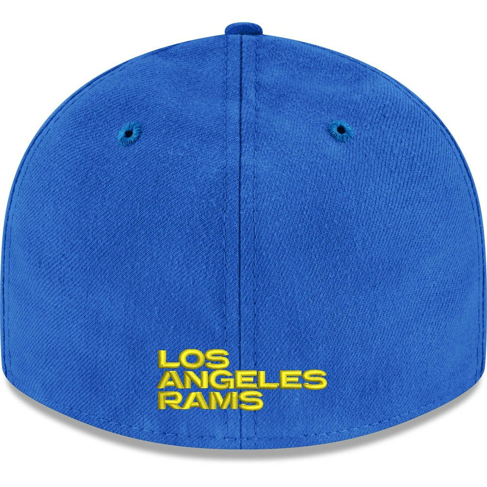 Los Angeles Rams New Era Omaha Low Profile 59FIFTY Fitted Team Hat Royal | NFL